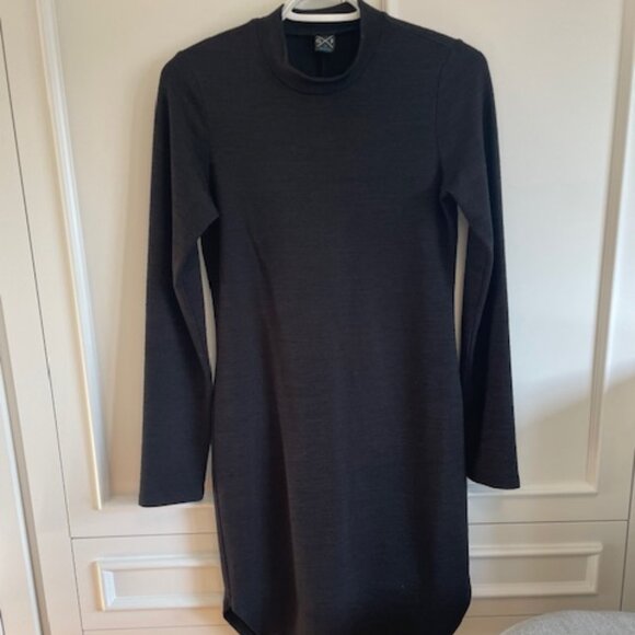 Mock Neck Sweater Dress - Picture 2 of 3